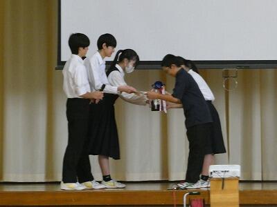 生徒朝会
